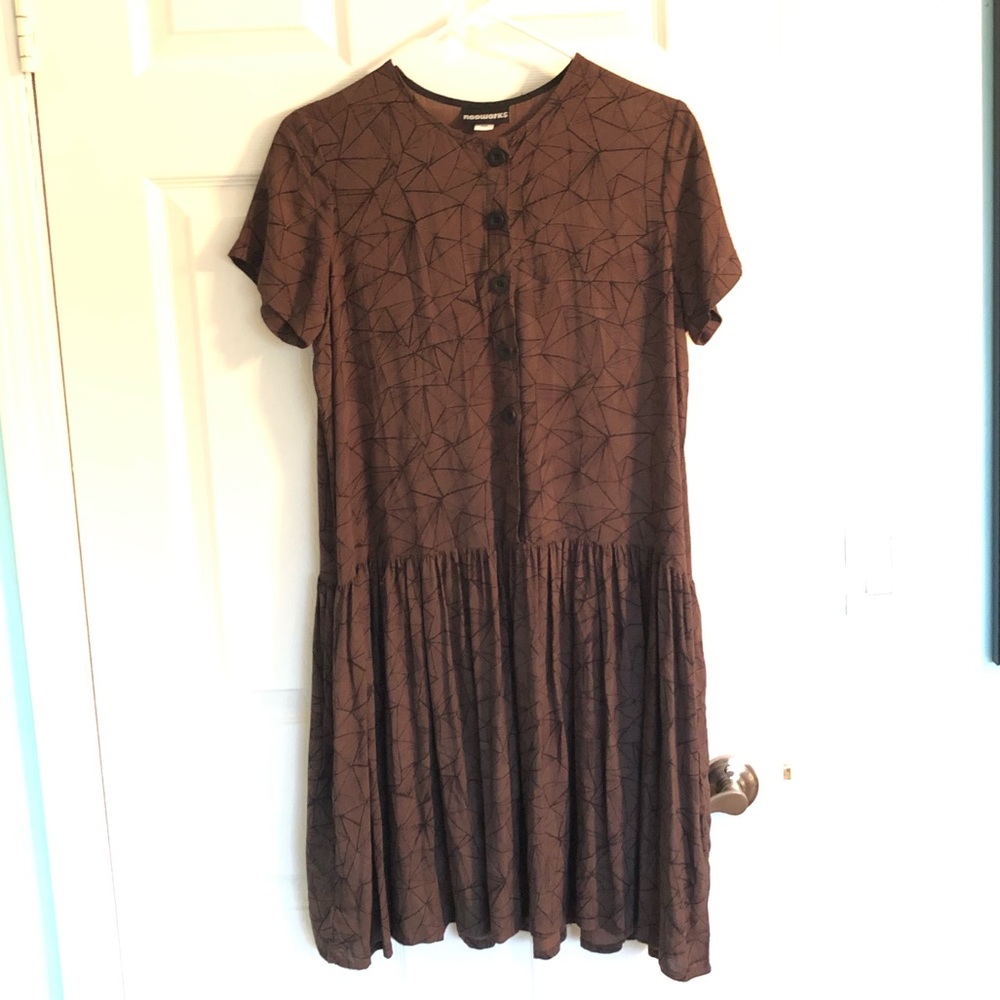NOOWORKS Graphic dress size Large